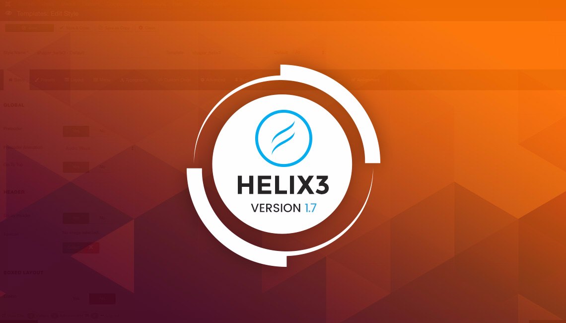Helix3 v1.7 - bug fix release