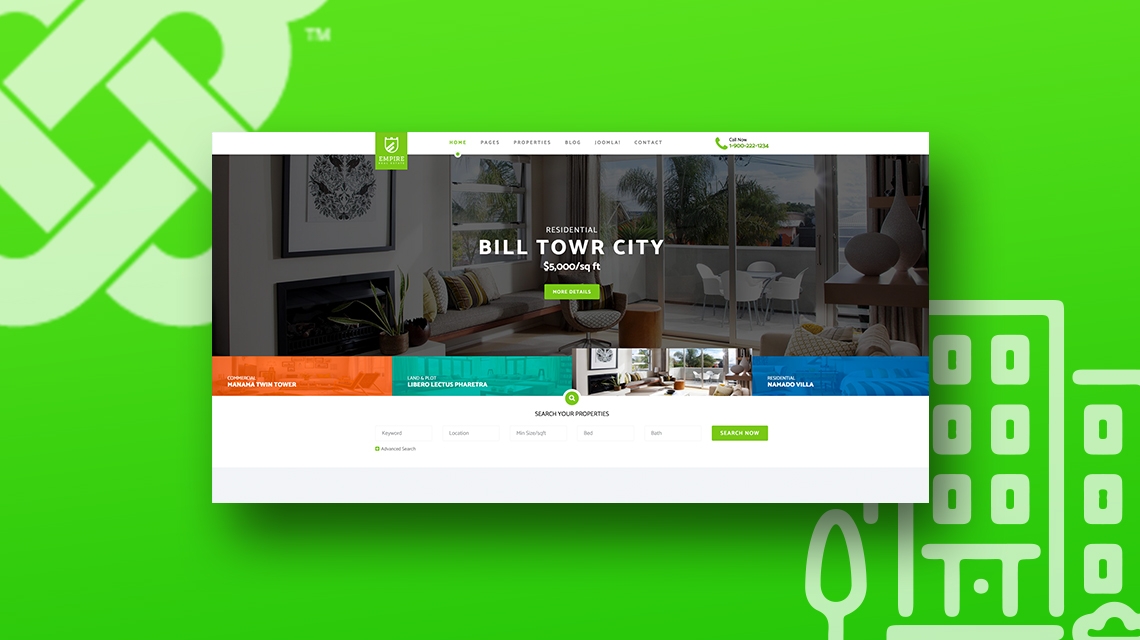 How to create a real estate website with Joomla?