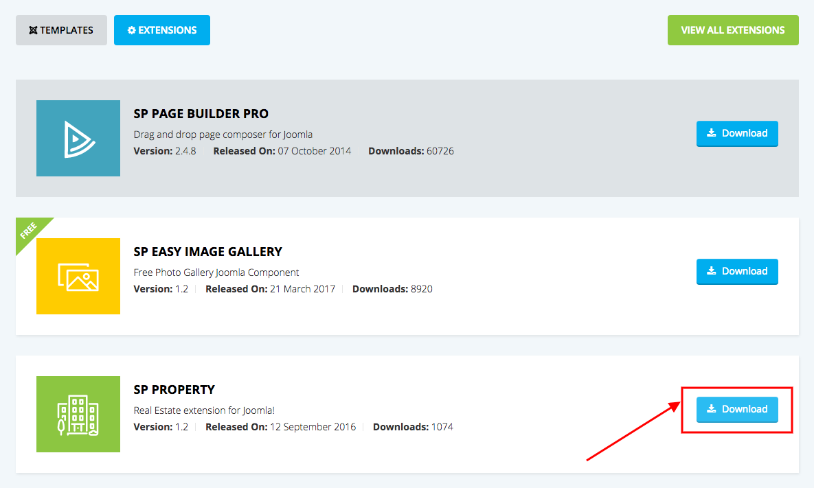 Download SP Property component