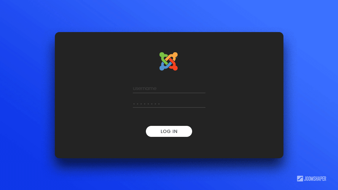 All Joomla admin login pages look the same, here is how to change it like a pro