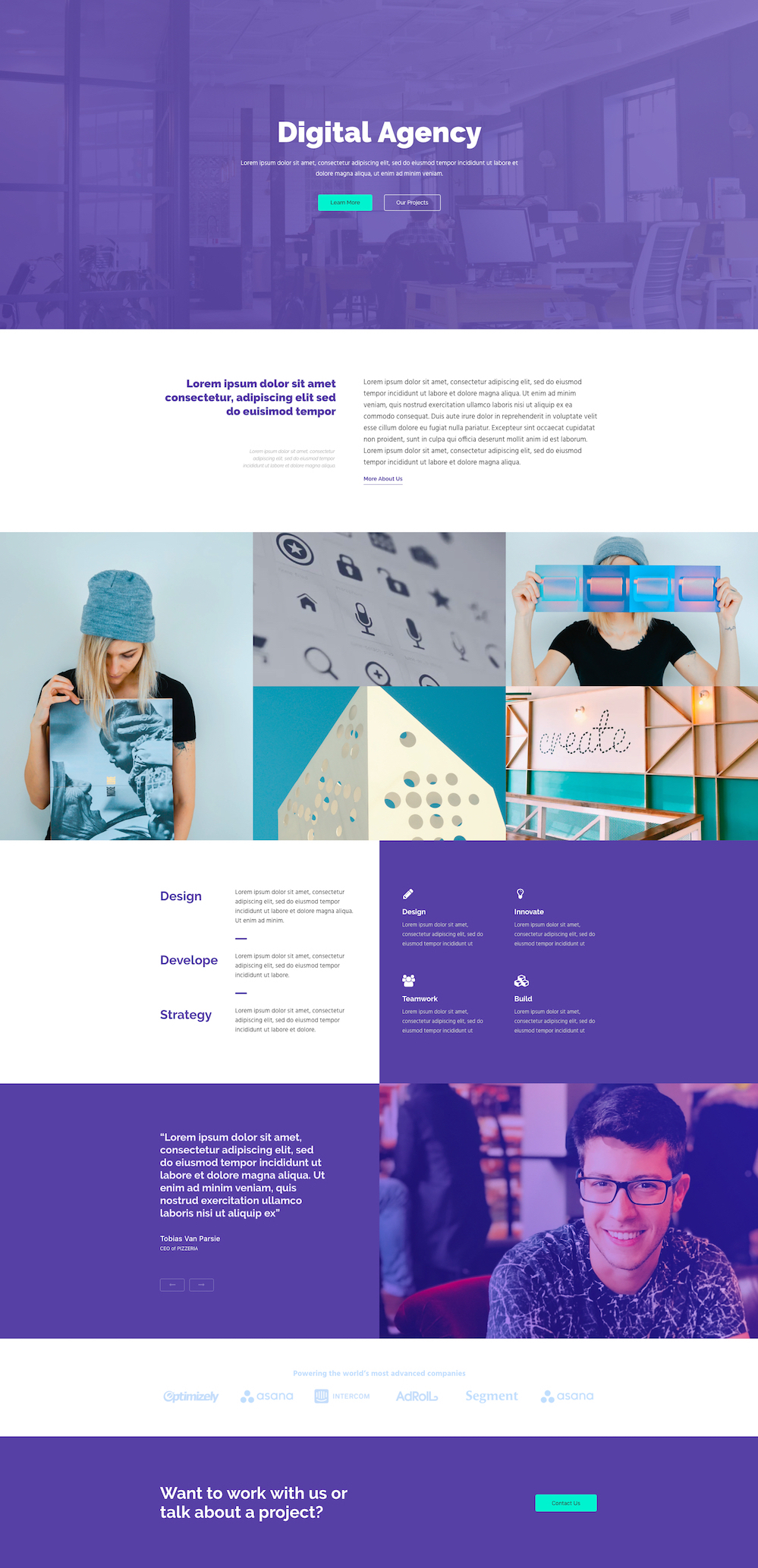 Introducing Digital Agency layout bundle for SP Page Builder Pro