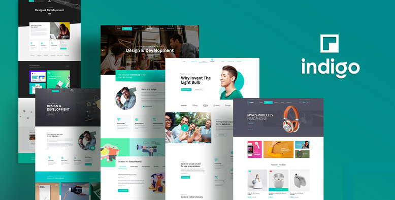 indigo template cms joomla