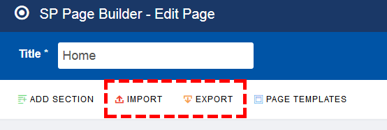 export-pages