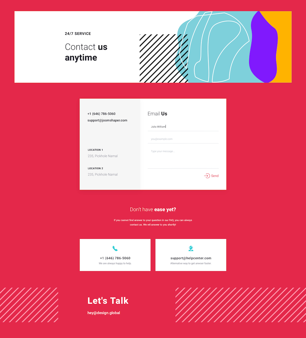 Digital marketing layout bundle