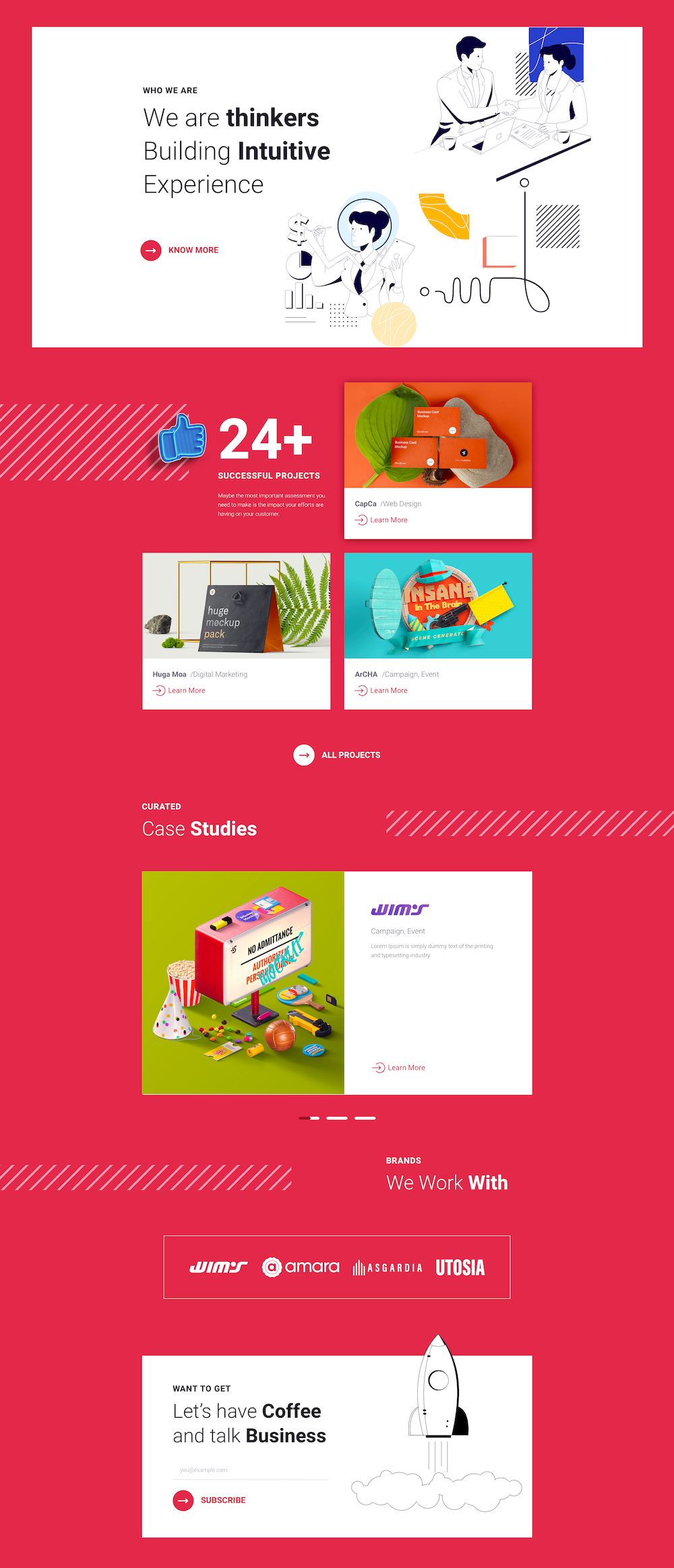 Digital marketing layout bundle