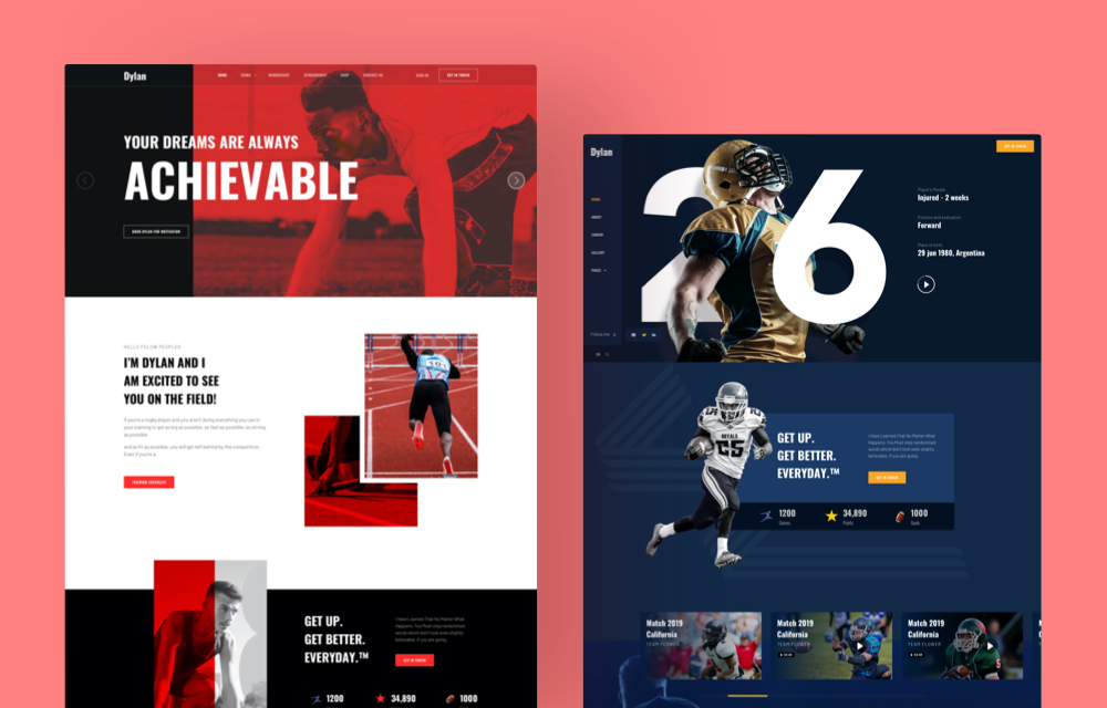 Introducing Dylan: Athlete Joomla Template to Gear Up Sportsmanship Online