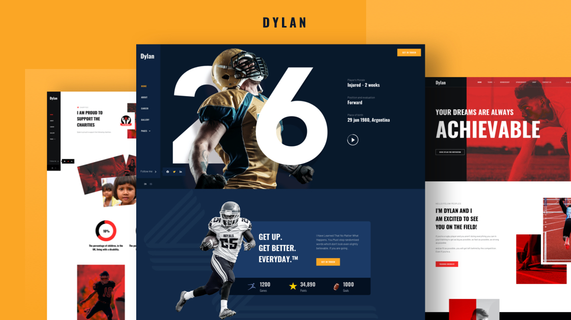 Introducing Dylan: Athlete Joomla Template to Gear Up Sportsmanship Online