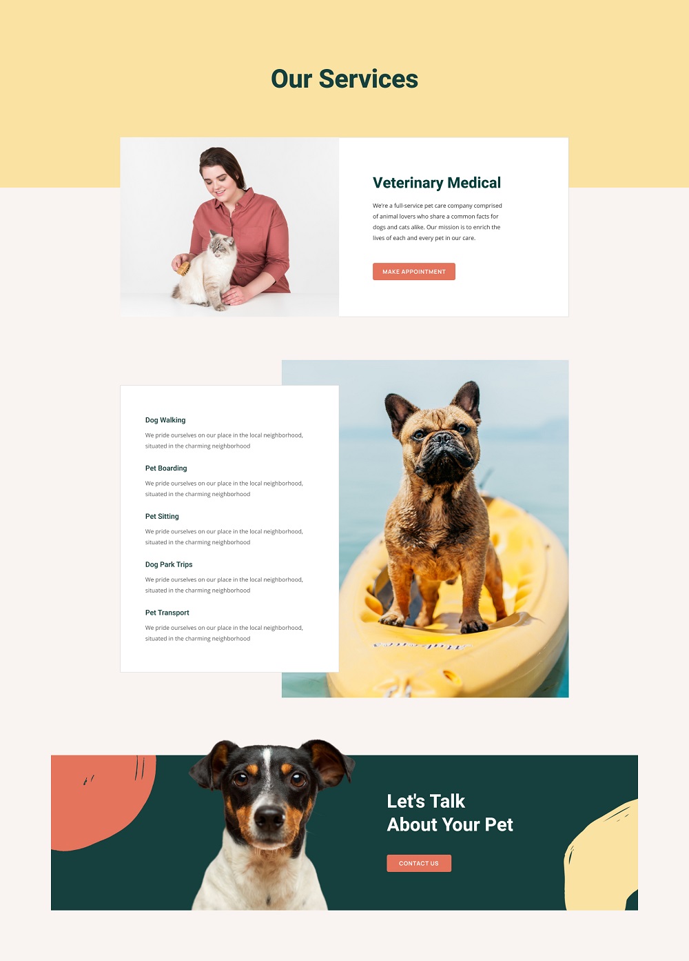 Introducing Pet Care - A Free Layout Bundle for SP Page Builder Pro -  JoomShaper
