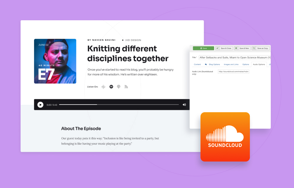 Introducing Podcast: A Smart Online Presence For Your Podcast Shows