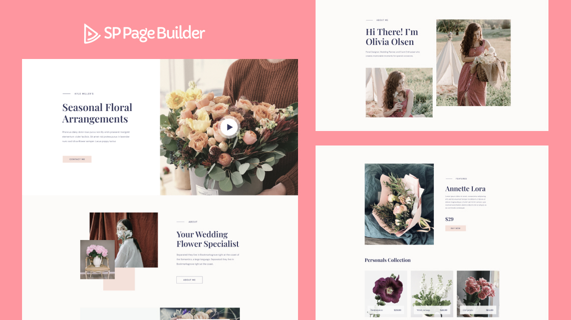 Introducing Florist - A Free Layout Bundle for SP Page Builder Pro