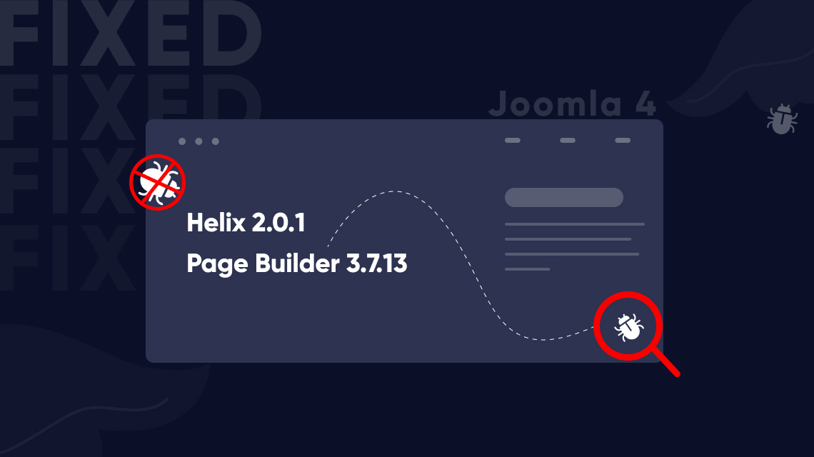 Helix Ultimate and SP Page Builder Are Updated With Fixes and Improvements