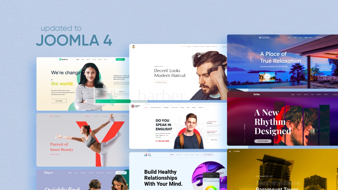 11 Joomla Templates Updated With Joomla 4, Latest Helix Ultimate, and More