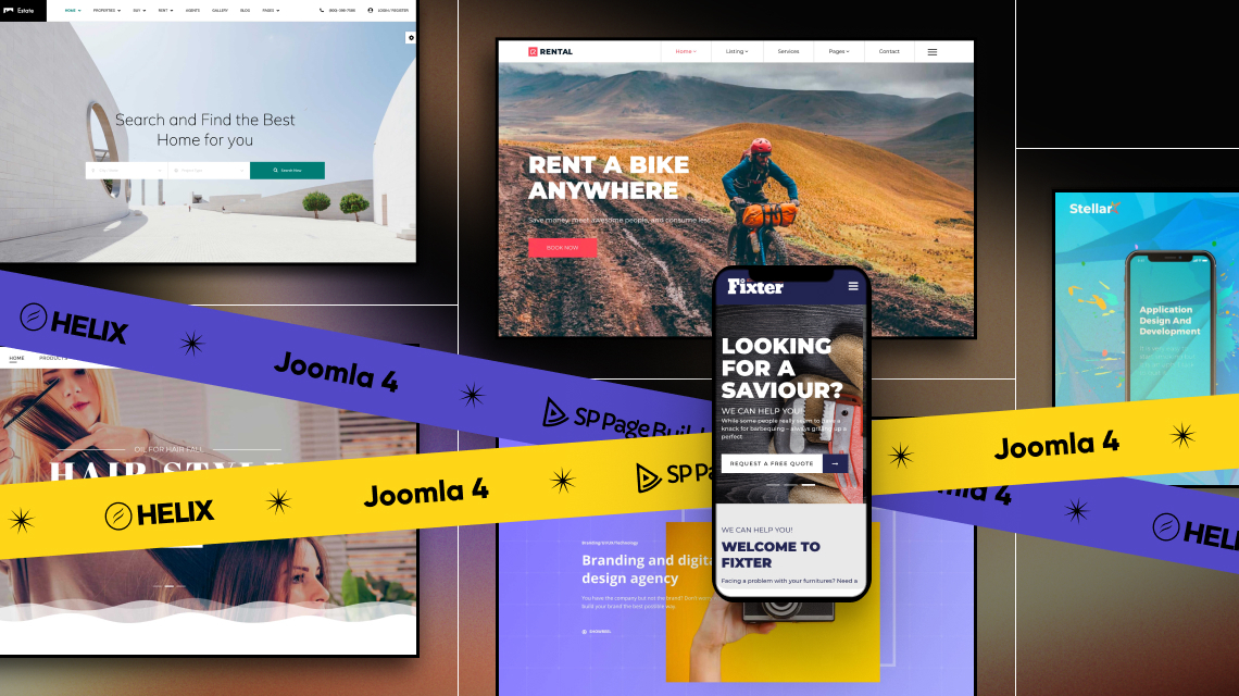 6 Joomla Templates Updated With Joomla 4 Compatibility, Latest Helix Ultimate, SP Page Builder, and More