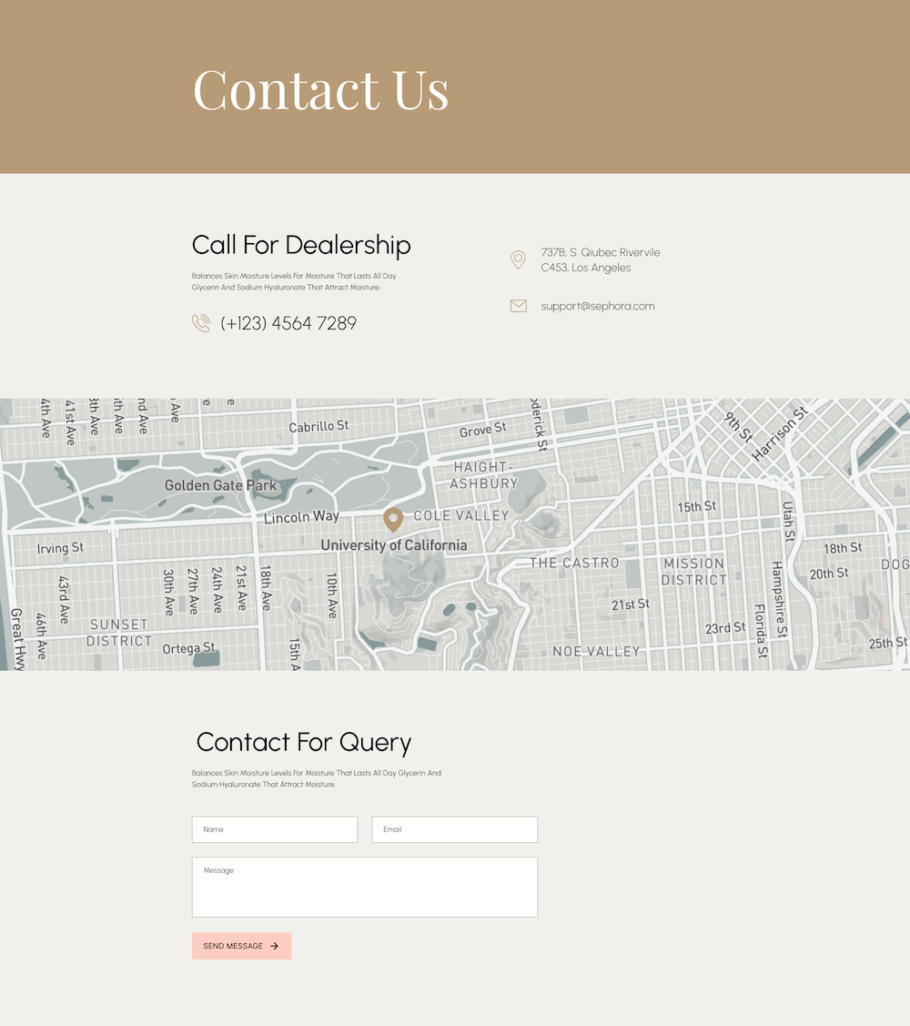 Cosmetics Store layout bundle