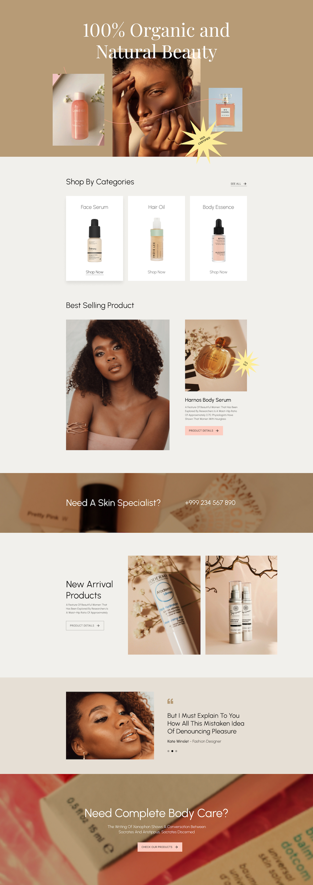Cosmetics Shop layout bundle