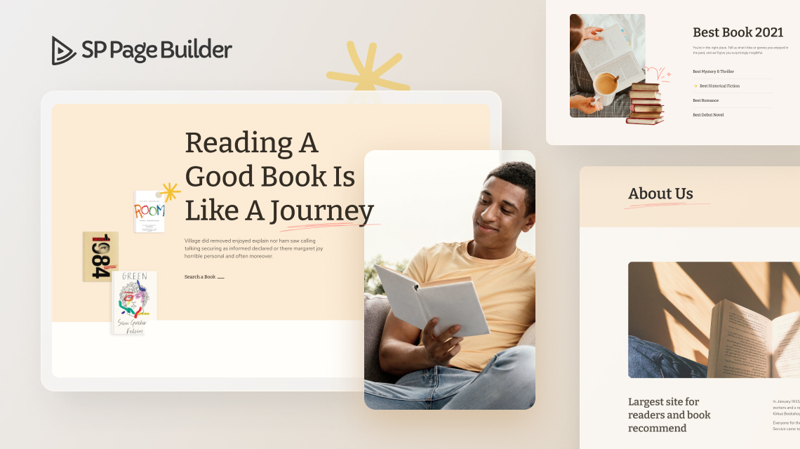 Introducing Book Review - A Free Layout Bundle For SP Page Builder Pro Users