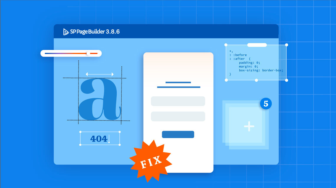 SP Page Builder v3.8.6: Updated with Multiple Fixes and Performance Improvements 