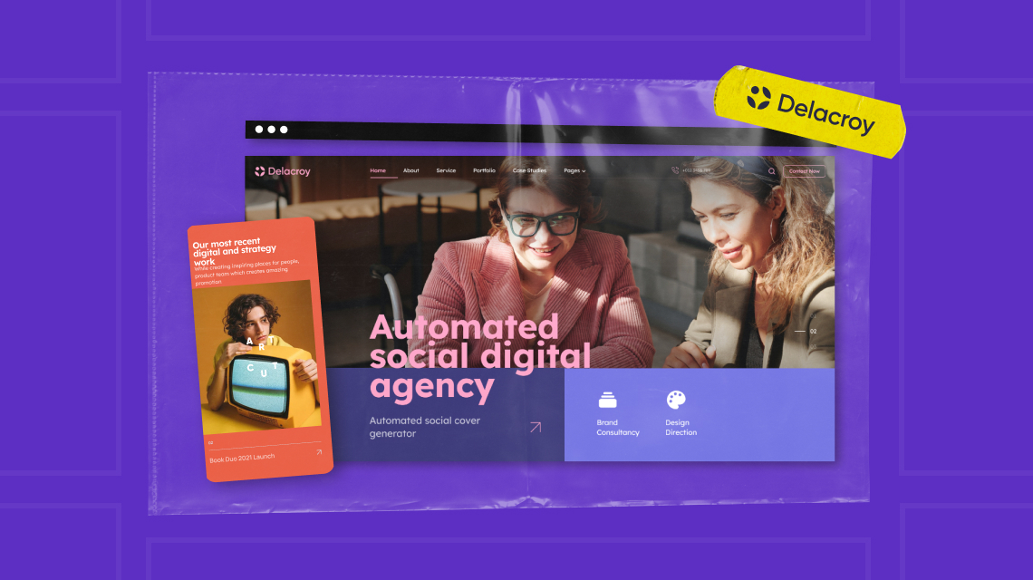 Introducing Delacroy: A Full-fledged Digital Agency Joomla Template for You