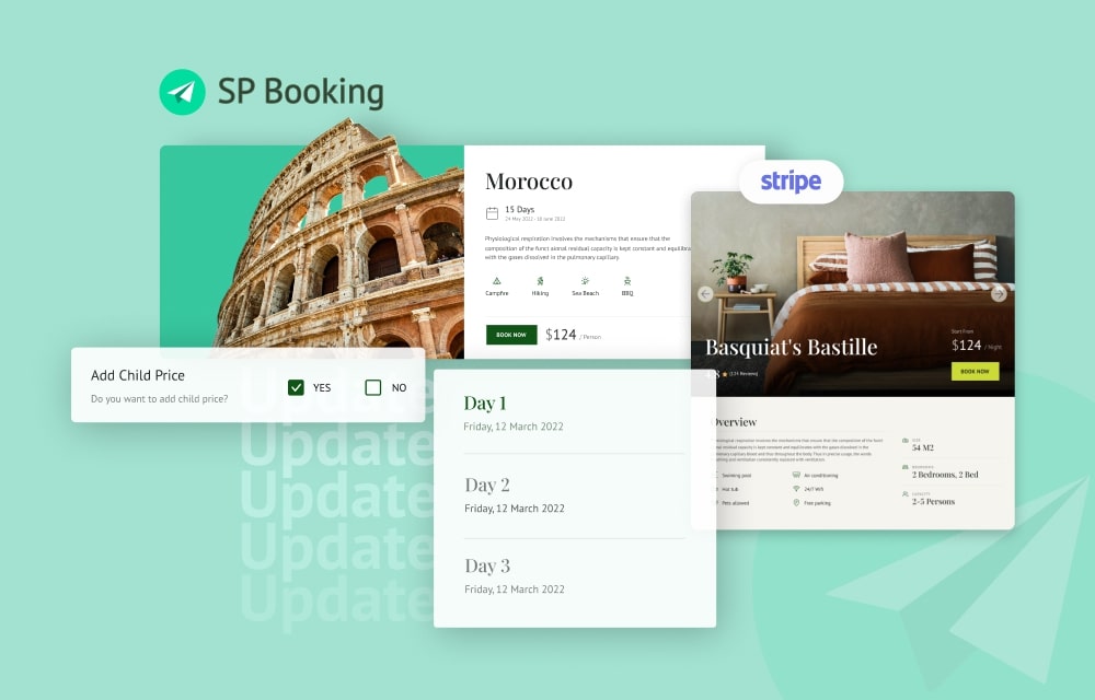 SP Booking Updated with New Features and Improvements