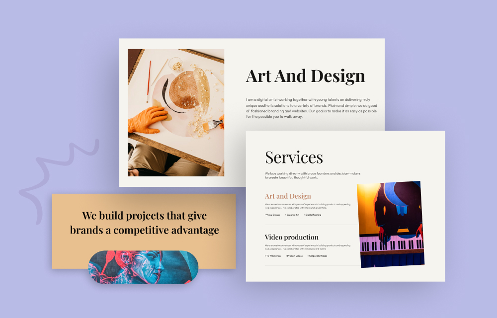 Exclusive Service Page for Creative Agencies