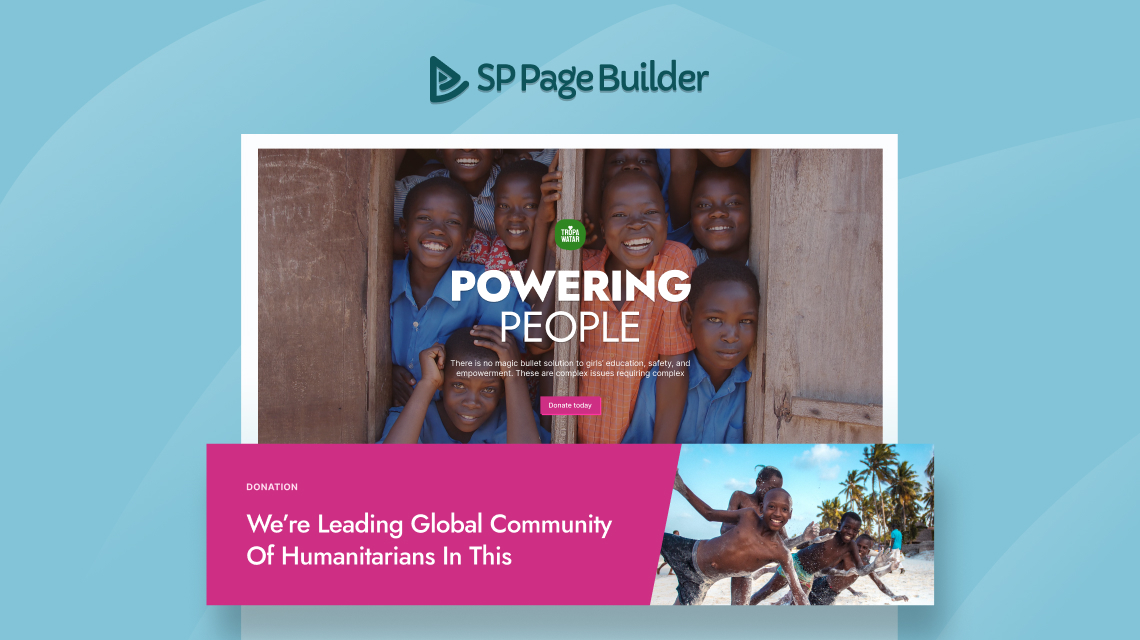 Introducing NGO - A Free Layout Bundle for SP Page Builder Pro