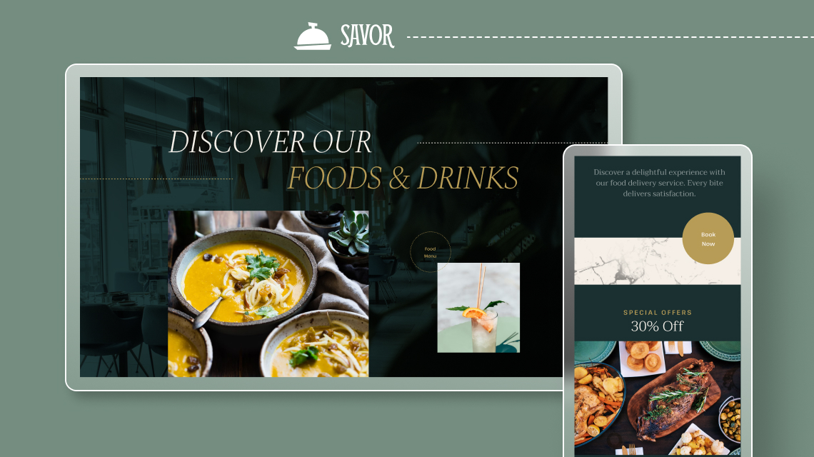 Savor: A Multi-purpose Restaurant Joomla Template for All Culinary Ventures