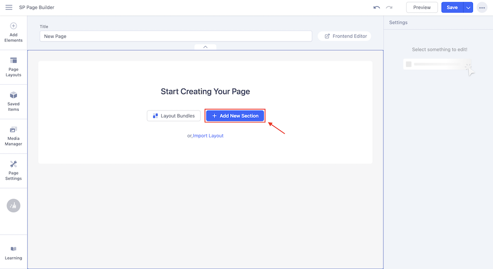 SP Page Builder 5 How to Create Section