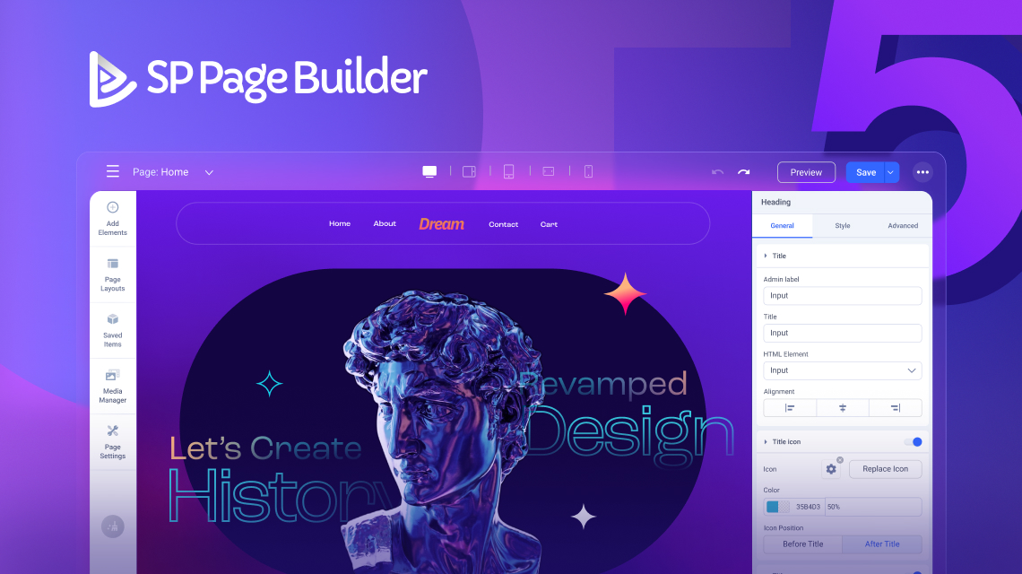 Introducing SP Page Builder 5.0: The Game Changer for Your Joomla Website Building Journey