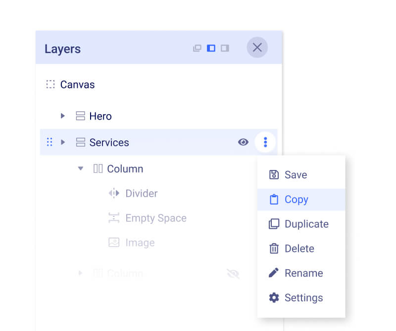 SP Page Builder Layers