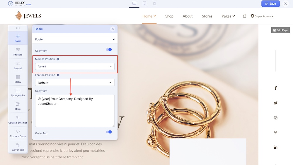 Jewels Joomla Template Jewels Joomla Template