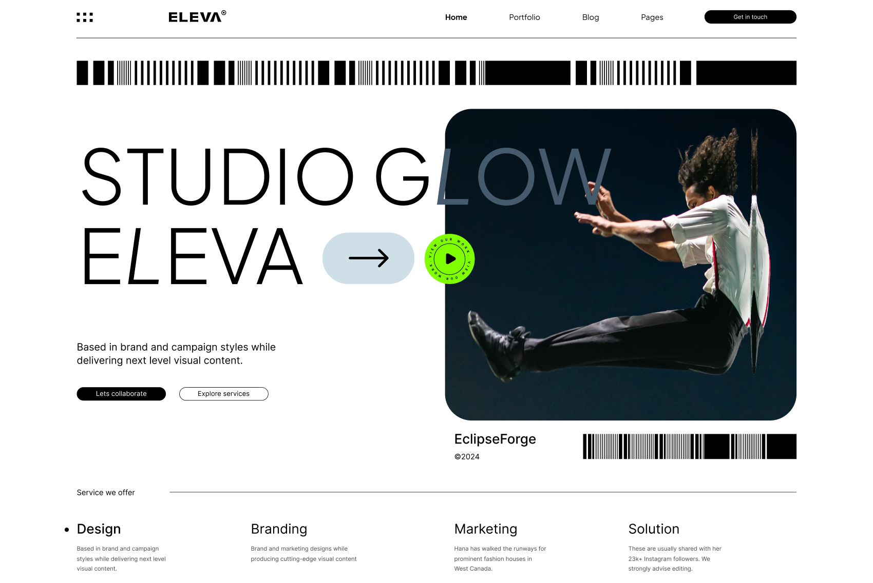 Eleva - Premium Joomla Template for Creative Agency