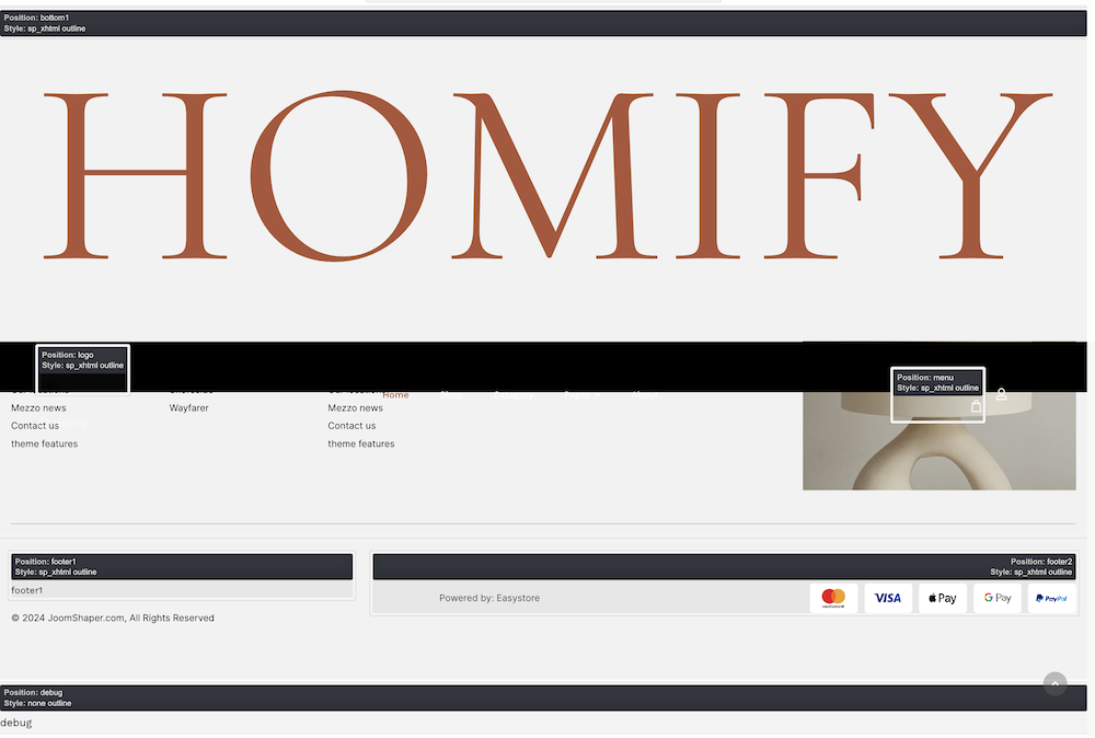 Homify Joomla Template Homify Joomla Template