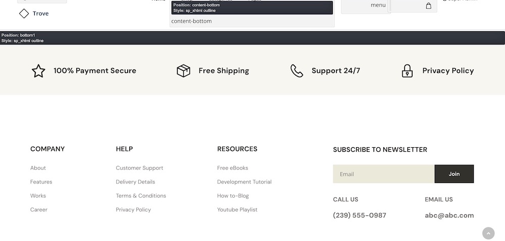 Trove Joomla Template Trove Joomla Template