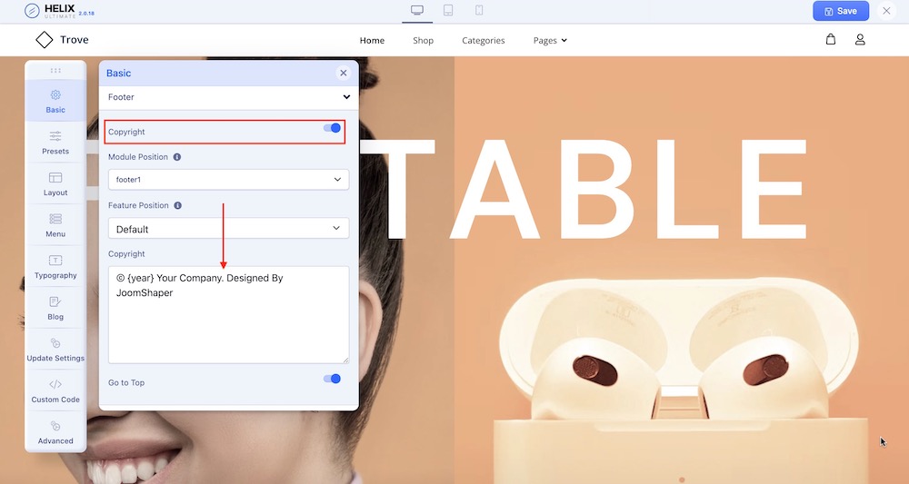 Trove Joomla Template Trove Joomla Template