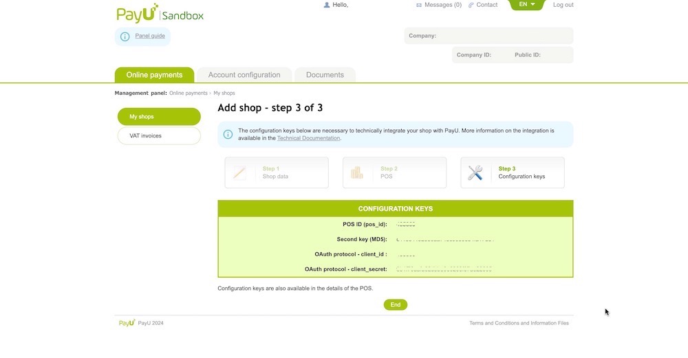 PayU Payment Gateway Integration for EasyStore