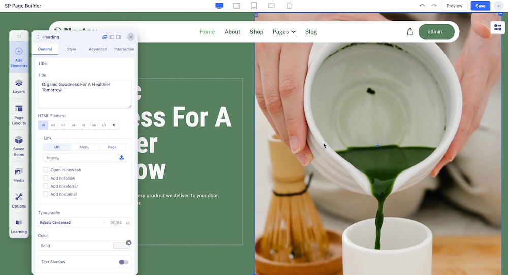 Nectar Joomla Template