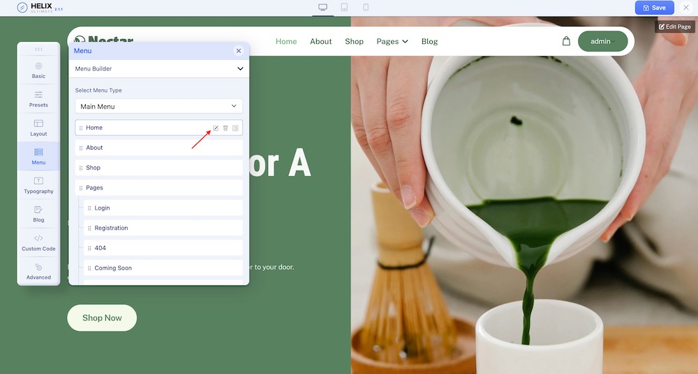 Nectar Joomla Template 