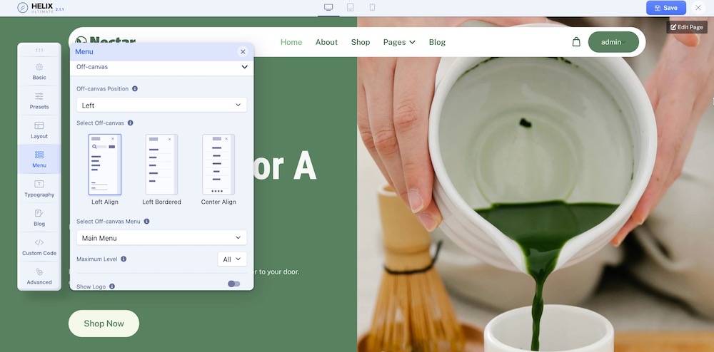 Nectar Joomla Template