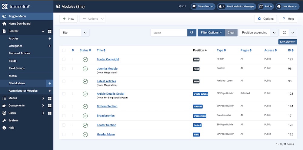 Federal Joomla Template Federal Joomla Template