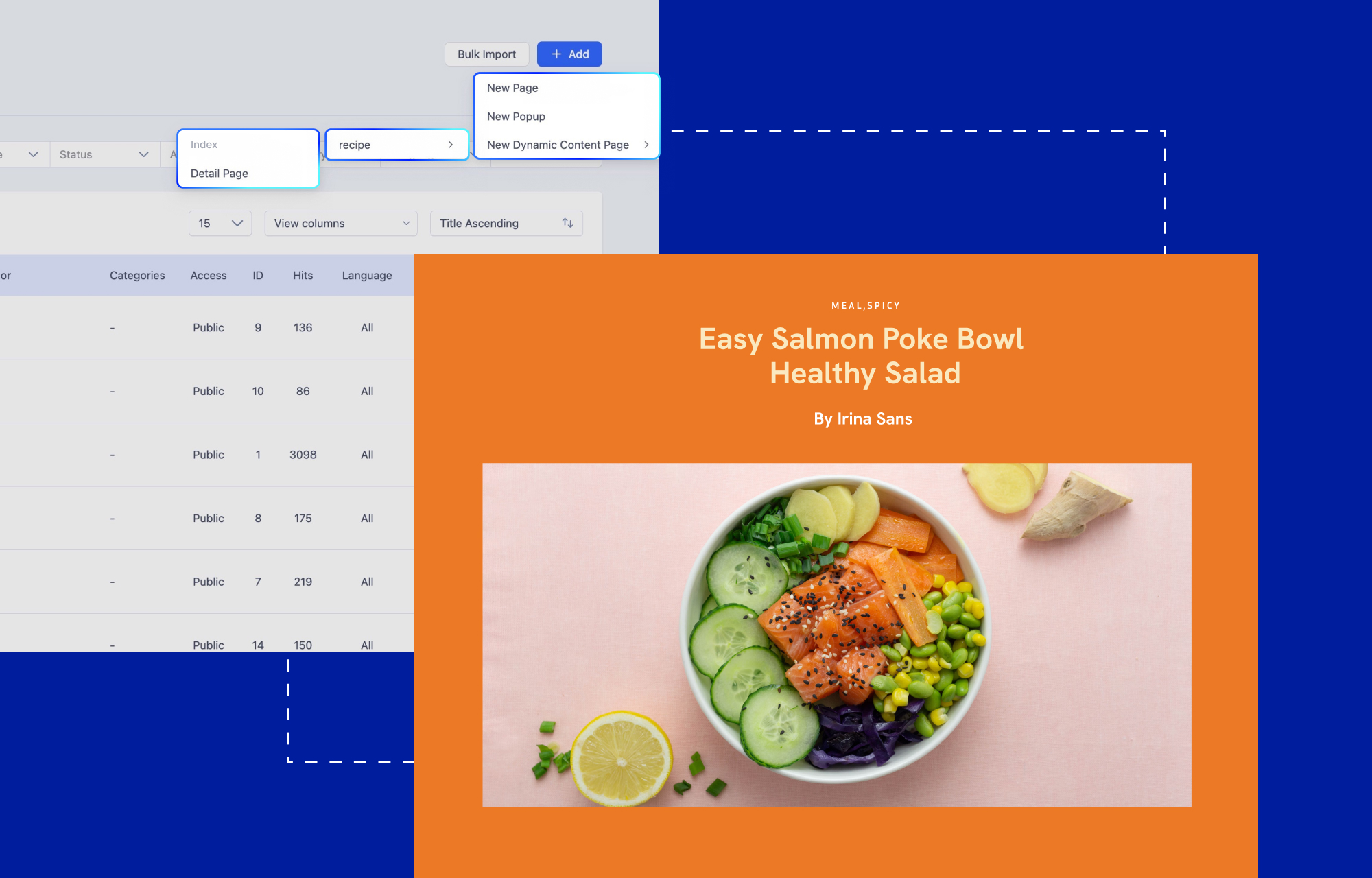 How to Create a Dynamic Recipe Website in Joomla