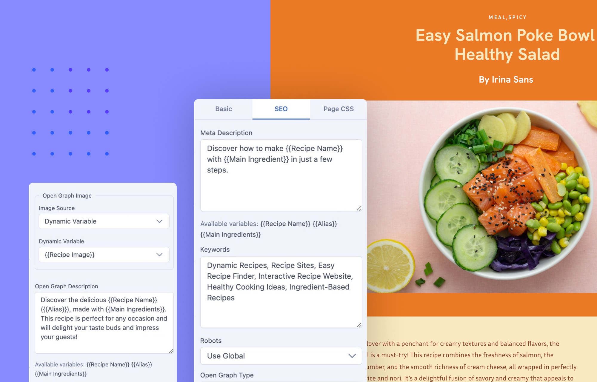 How to Create a Dynamic Recipe Website in Joomla
