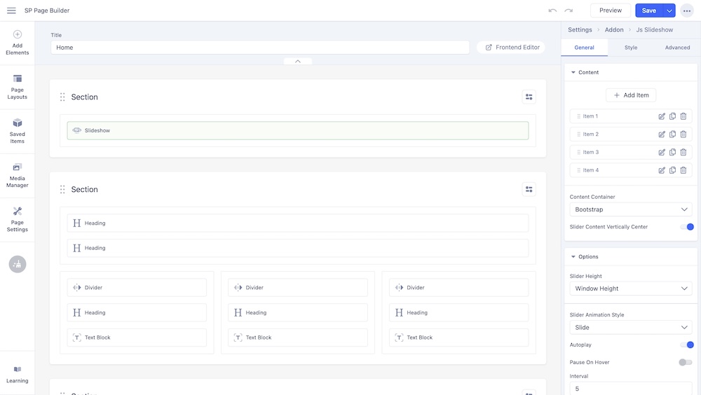 Backend of Konstra Template Backend of Konstra Template