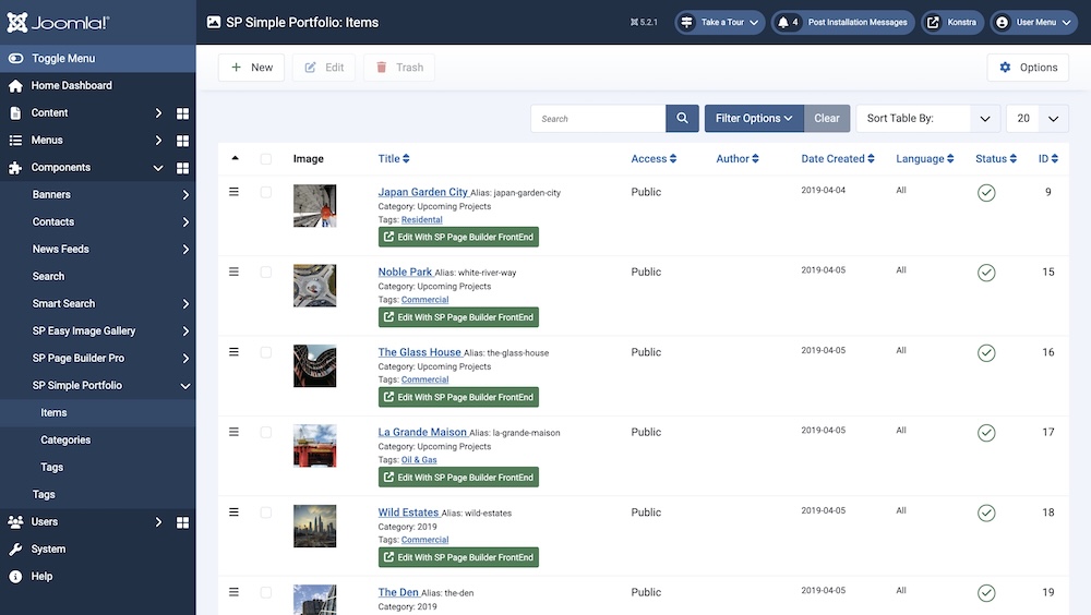 SP Simple Portfolio in Konstra Template SP Simple Portfolio in Konstra Template