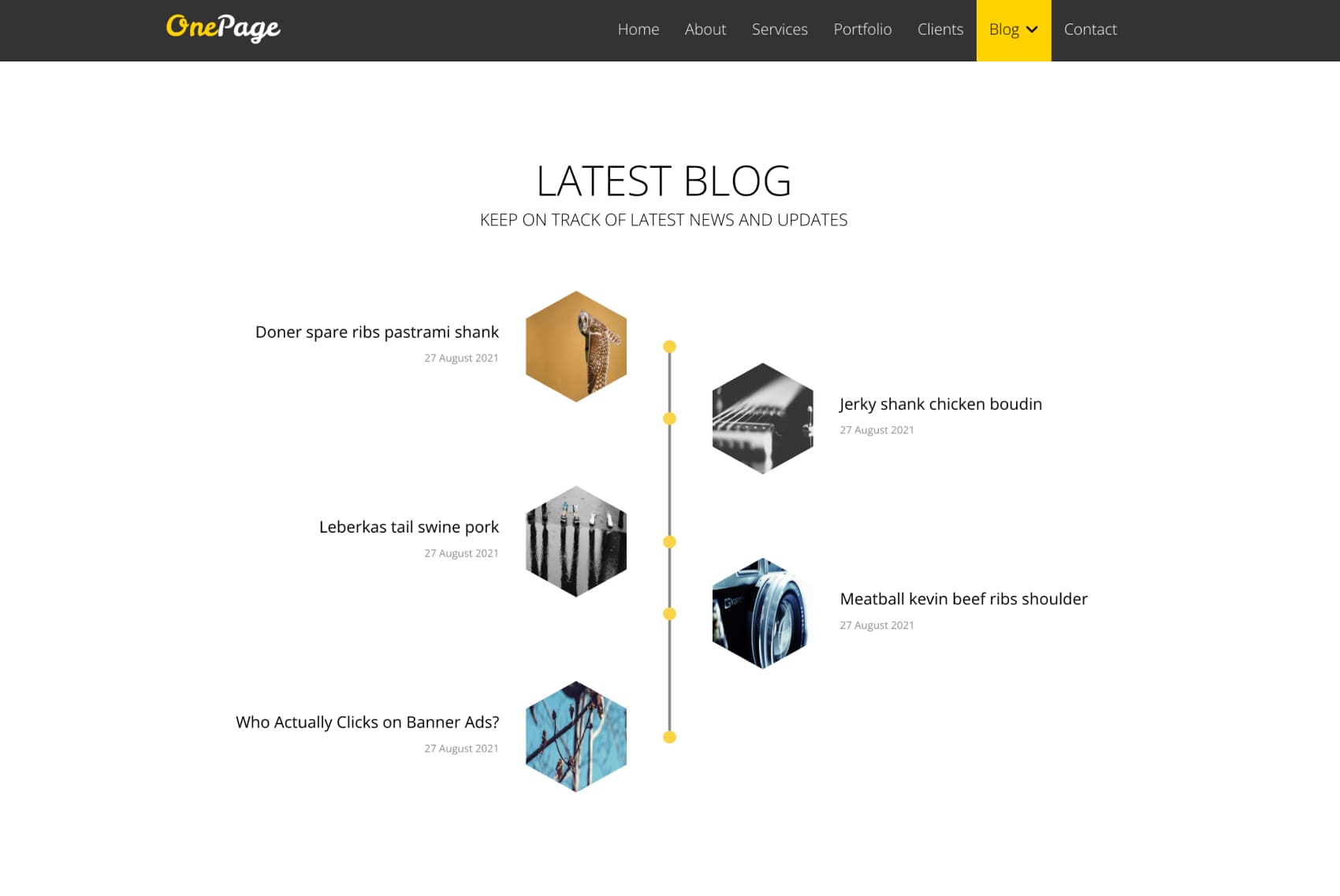 Onepage screenshot 6