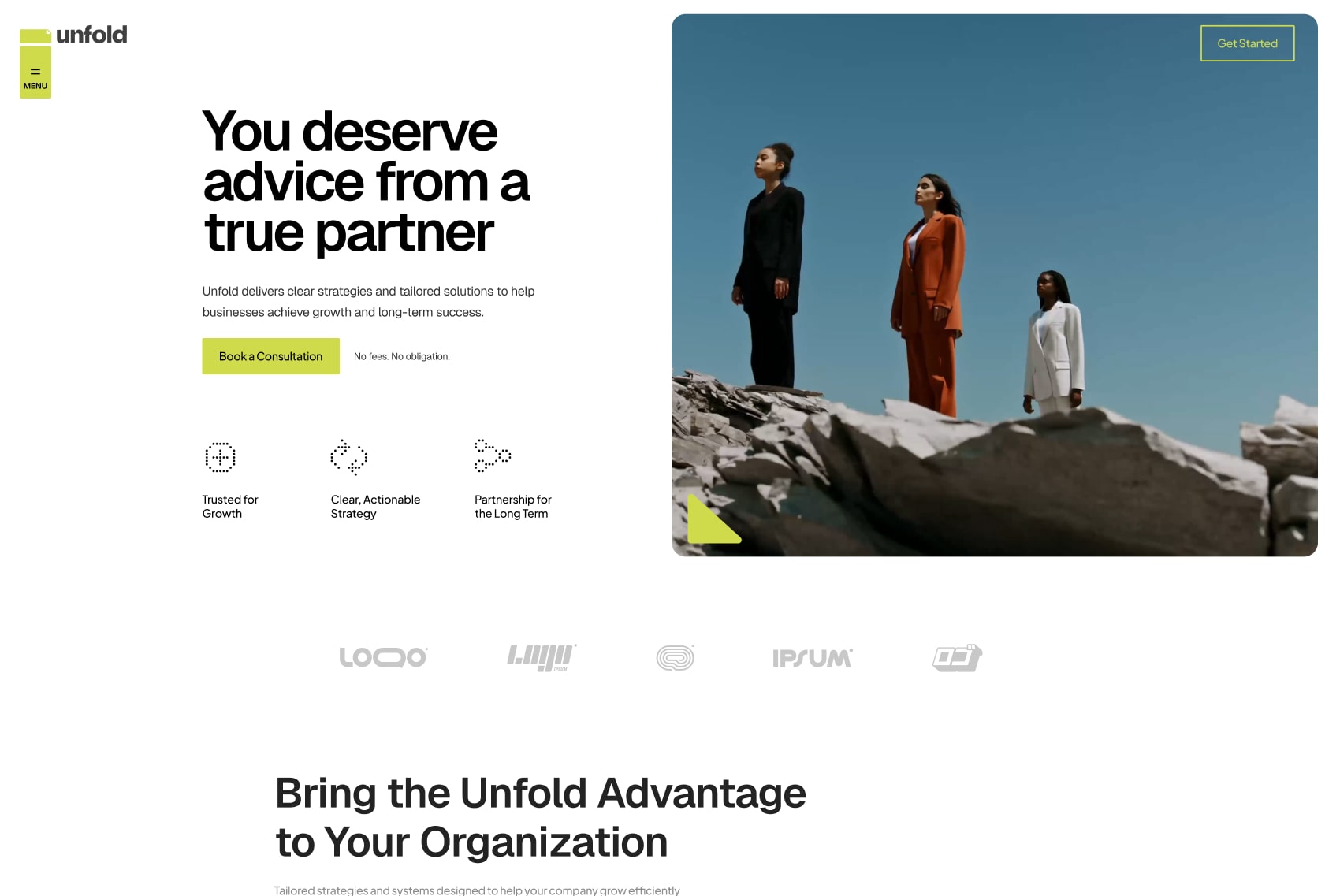 Unfold - All-In-One Business & Digital Agency Joomla Template