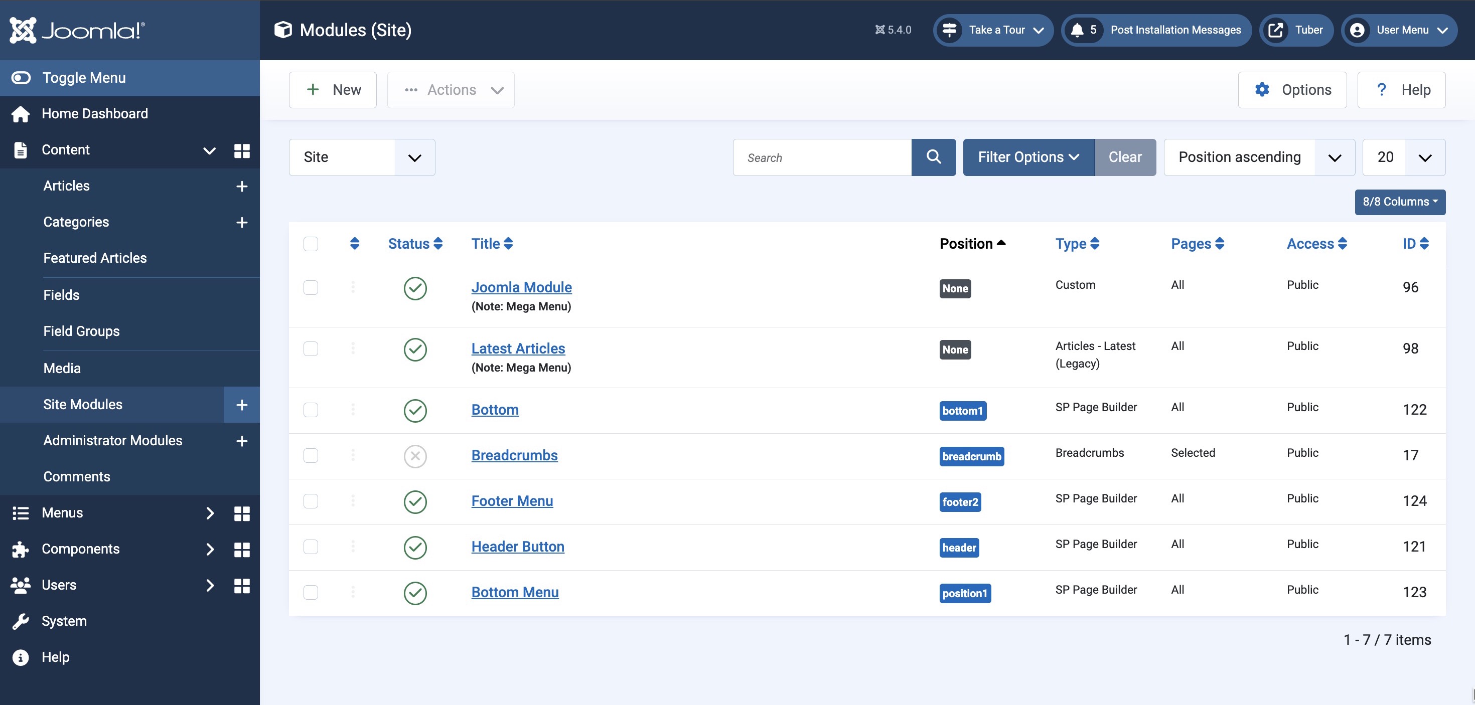 Tuber Joomla Template Tuber Joomla Template
