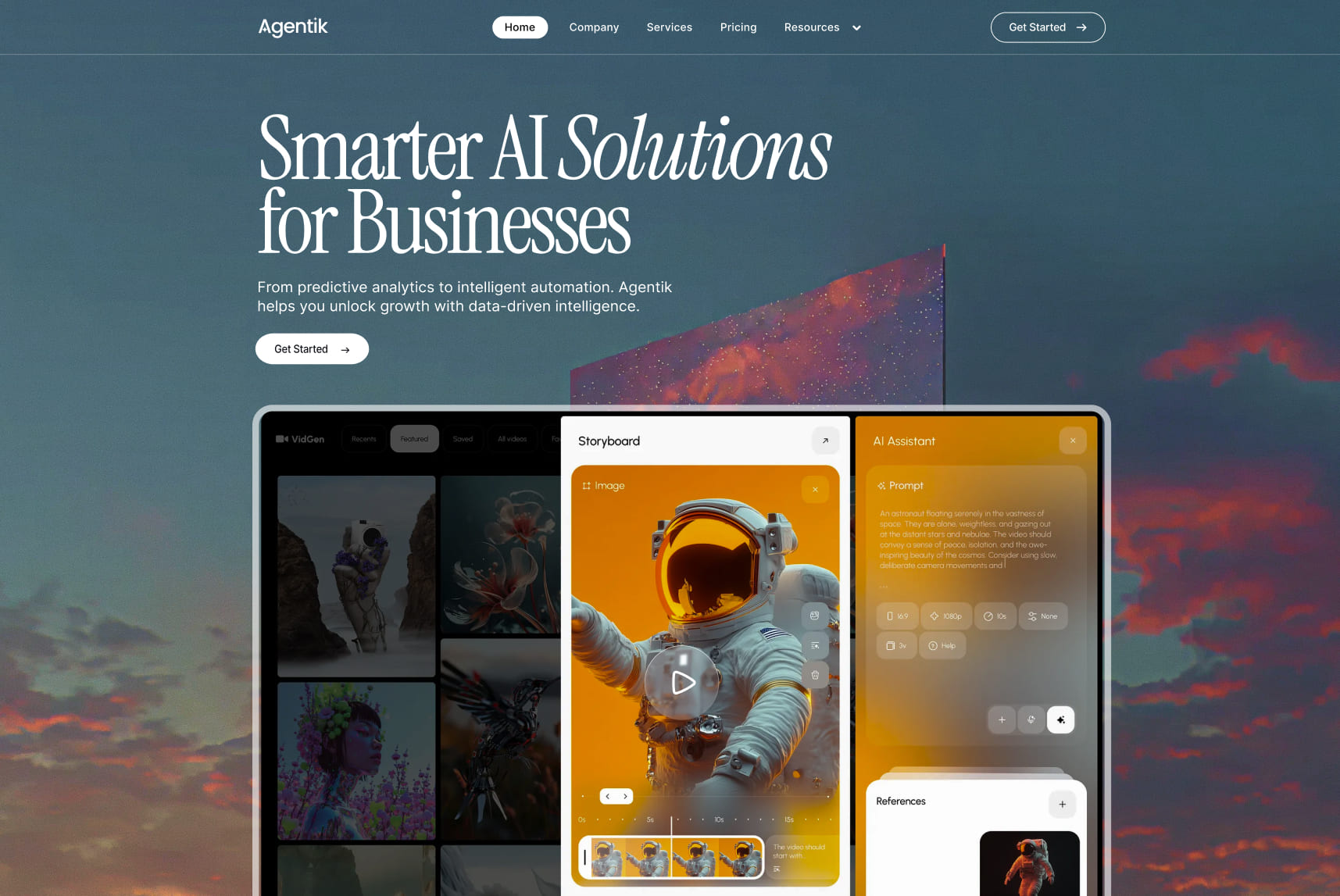 Agentik - SaaS, AI And Tech Business Joomla Template