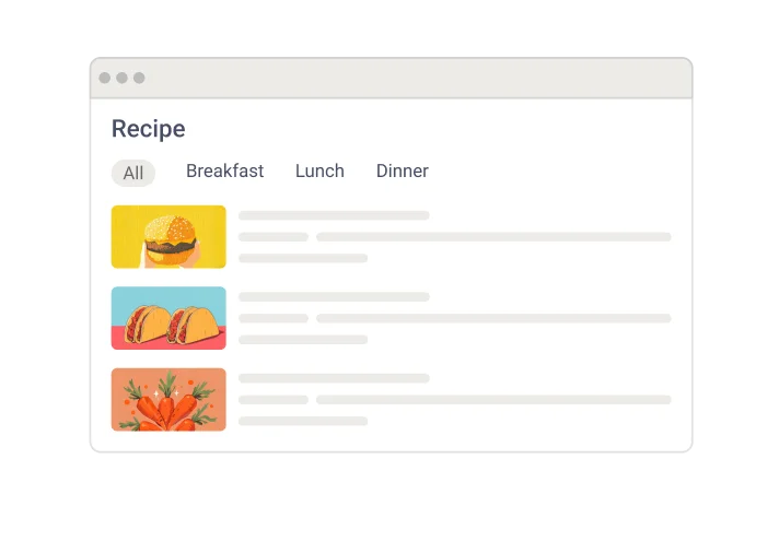 Display collection index anywhere