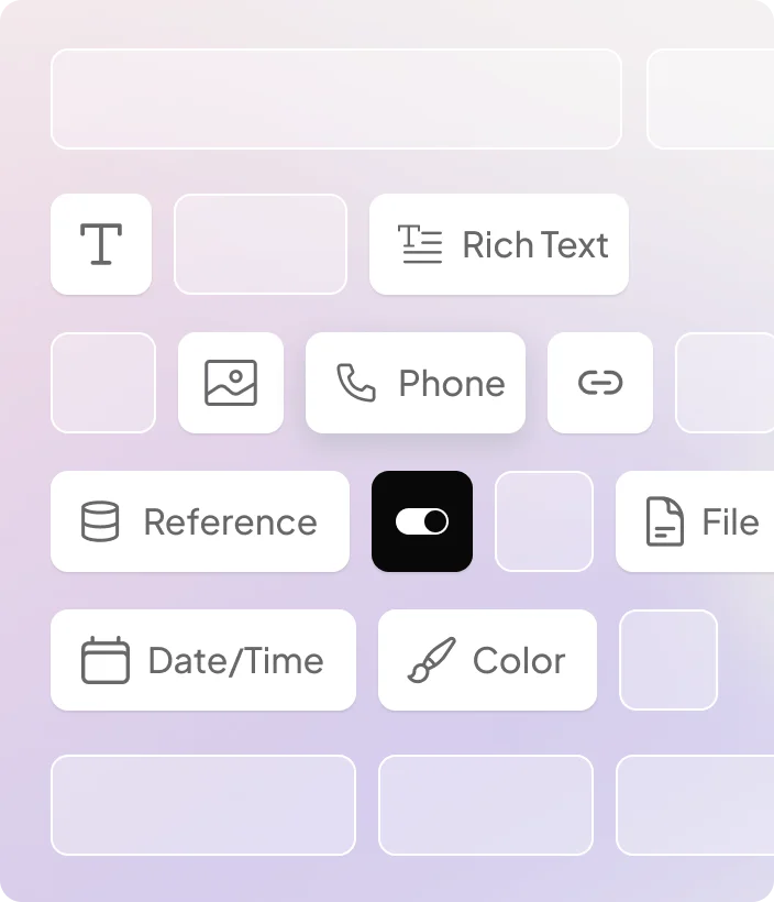Custom fields