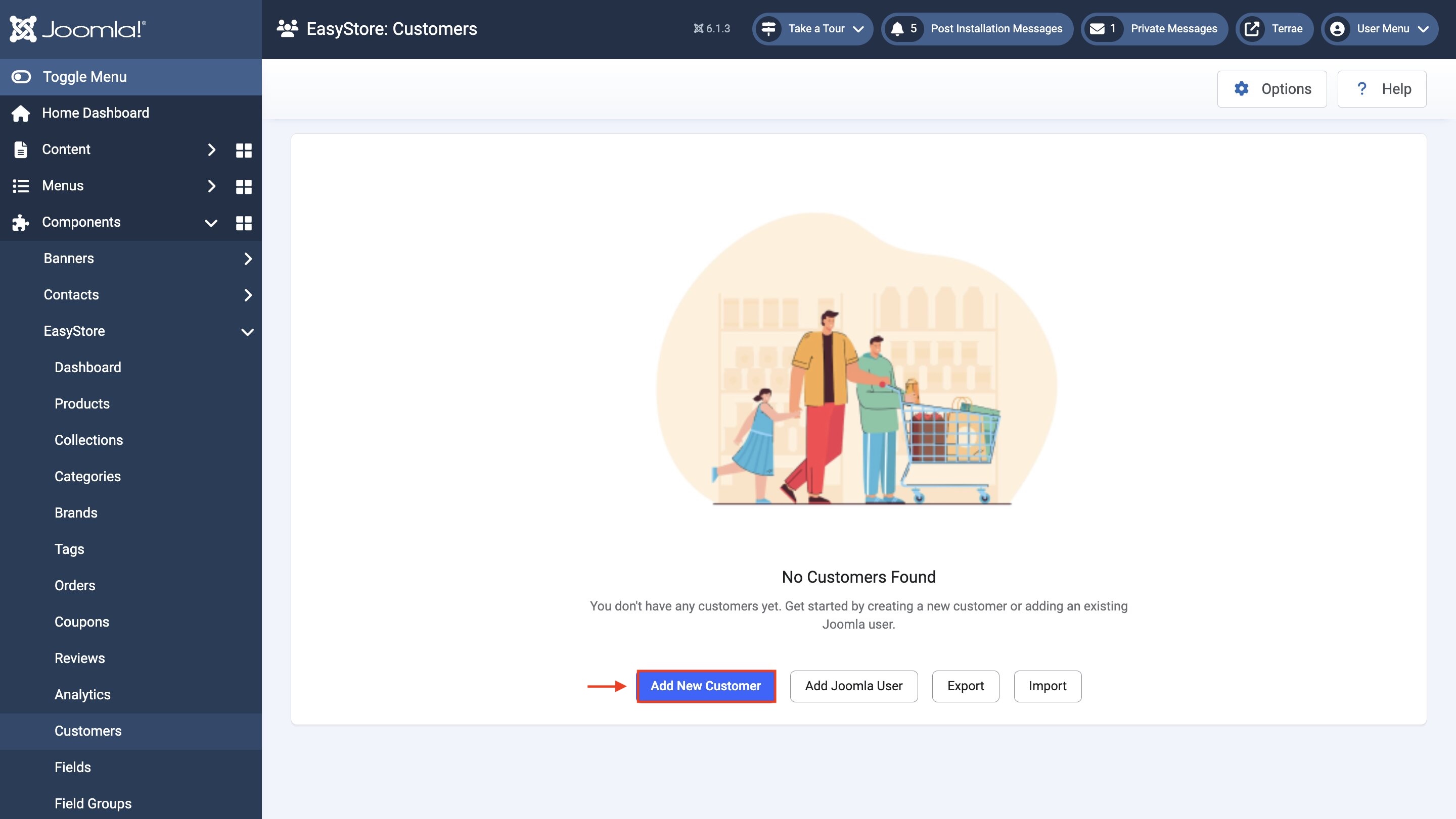 Adding New Customer Adding New Customer